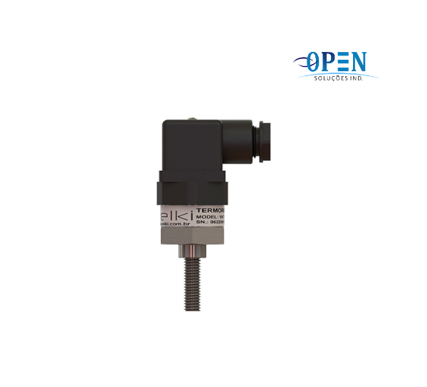 VKT-119 Termoresistência PT-100 tipo DIN 43650 com haste roscada